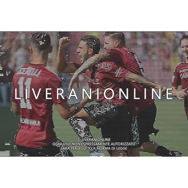 REGGINA - PALERMO CAMPIONATO CALCIO SERIE BKT 03.09.2022 NELLA FOTO L\'ESULTANZA DOPO IL GOL DI DANIELE LIOTTI ©PASQUALE GARREFFA/AGENZIA ALDO LIVERANI SAS