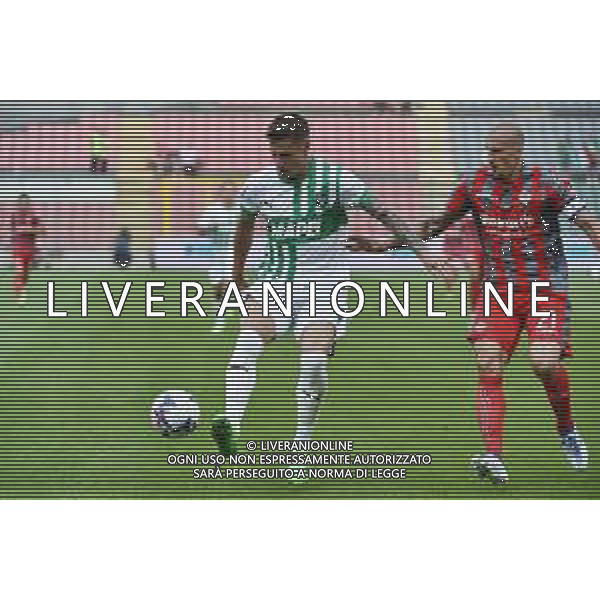 © TVRG Andrea Pinamonti (Sassuolo) e Vlad Chiriches (Cremonese) Cremonese vs Sassuolo Campionato Calcio Serie A TIM 04-09-2022 ©Roberto Garavaglia/AGENZIA ALDO LIVERANI SAS