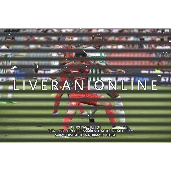 © TVRG Emanuele Valeri (Cremonese) e Armand Lauriente\' (Sassuolo) Cremonese vs Sassuolo Campionato Calcio Serie A TIM 04-09-2022 ©Roberto Garavaglia/AGENZIA ALDO LIVERANI SAS