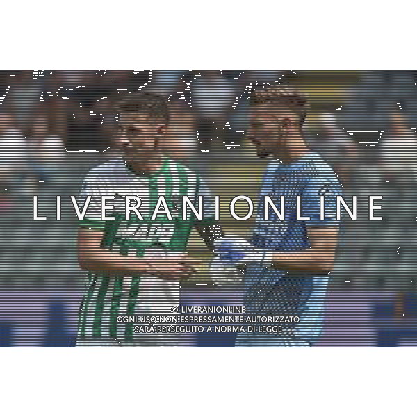 © TVRG Andrea Pinamonti (Sassuolo) SX e Ionut Radu (Cremonese) DX Cremonese vs Sassuolo Campionato Calcio Serie A TIM 04-09-2022 ©Roberto Garavaglia/AGENZIA ALDO LIVERANI SAS