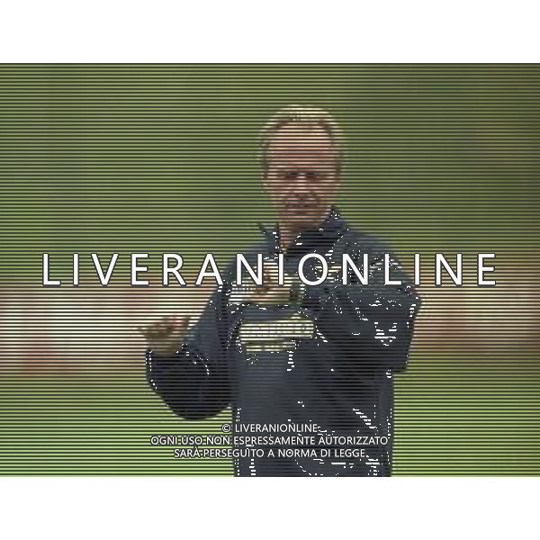 1997 VIGO DI FASSA ALLENAMENTO E RITIRO PER CAMPIONATO LAZIO CALCIO NELLA FOTO SVEN GORAN ERIKSSON ALLENATORE LAZIO AG ALDO LIVERANI SAS