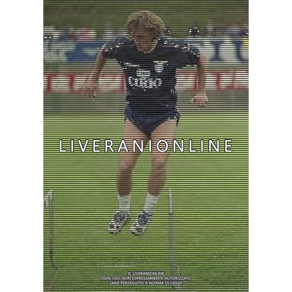 1997 VIGO DI FASSA ALLENAMENTO E RITIRO PER CAMPIONATO LAZIO CALCIO NELLA FOTO GIUSEPPE SIGNORI AG ALDO LIVERANI SAS