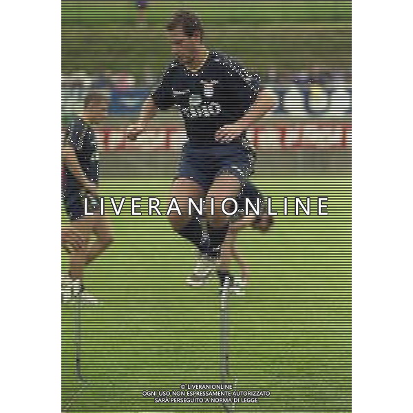 1997 VIGO DI FASSA ALLENAMENTO E RITIRO PER CAMPIONATO LAZIO CALCIO NELLA FOTO RENATO BUSO AG ALDO LIVERANI SAS