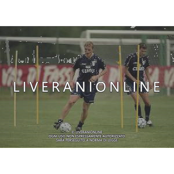 1997 VIGO DI FASSA ALLENAMENTO E RITIRO PER CAMPIONATO LAZIO CALCIO NELLA FOTO ALEN BOKSIC AG ALDO LIVERANI SAS