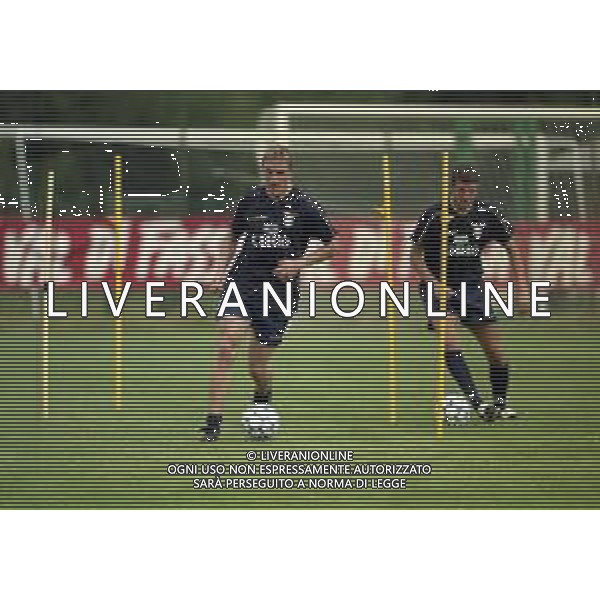 1997 VIGO DI FASSA ALLENAMENTO E RITIRO PER CAMPIONATO LAZIO CALCIO NELLA FOTO ALEN BOKSIC AG ALDO LIVERANI SAS