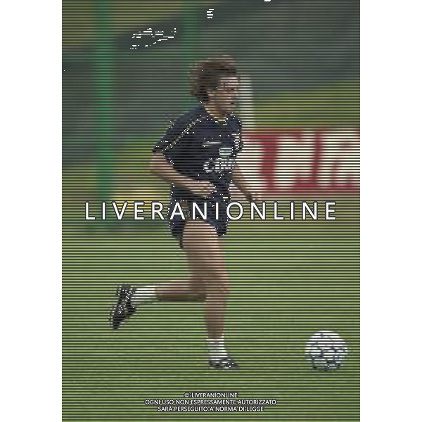 1997 VIGO DI FASSA ALLENAMENTO E RITIRO PER CAMPIONATO LAZIO CALCIO NELLA FOTO GIUSEPPE SIGNORI AG ALDO LIVERANI SAS