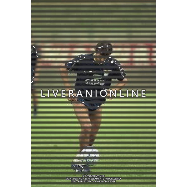 1997 VIGO DI FASSA ALLENAMENTO E RITIRO PER CAMPIONATO LAZIO CALCIO NELLA FOTO ROBERTO RAMBAUDI AG ALDO LIVERANI SAS