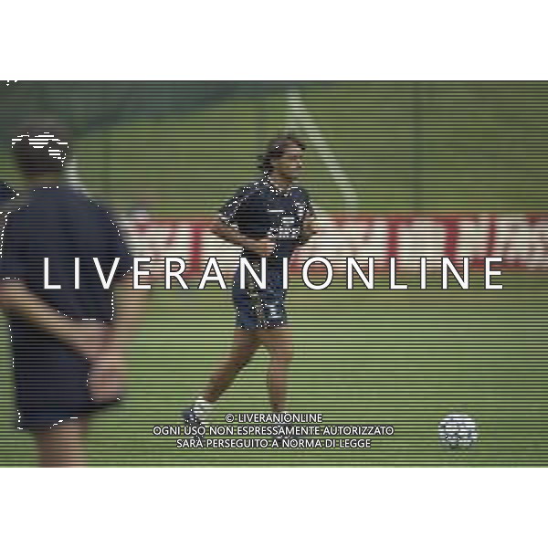 1997 VIGO DI FASSA ALLENAMENTO E RITIRO PER CAMPIONATO LAZIO CALCIO NELLA FOTO ROBERTO MANCINI AG ALDO LIVERANI SAS