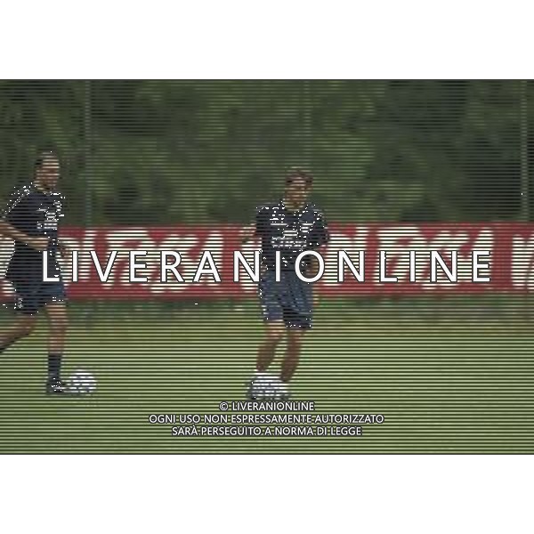 1997 VIGO DI FASSA ALLENAMENTO E RITIRO PER CAMPIONATO LAZIO CALCIO NELLA FOTO ROBERTO MANCINI AG ALDO LIVERANI SAS