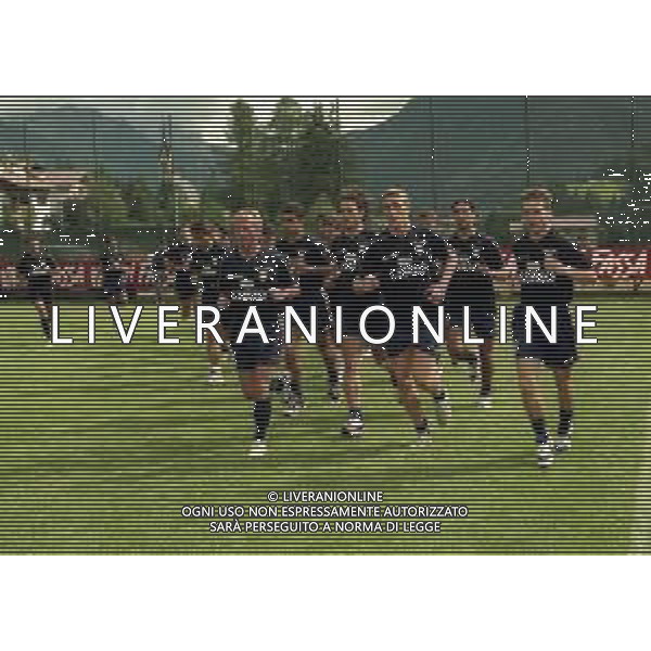 1997 VIGO DI FASSA ALLENAMENTO E RITIRO PER CAMPIONATO LAZIO CALCIO NELLA FOTO sven goran eriksson con alen boksiv e pavel nedved AG ALDO LIVERANI SAS