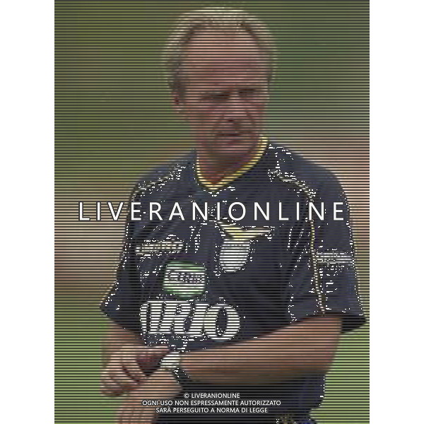 1997 VIGO DI FASSA ALLENAMENTO E RITIRO PER CAMPIONATO LAZIO CALCIO NELLA FOTO SVEN GORAN ERIKSSON ALLENATORE LAZIO AG ALDO LIVERANI SAS
