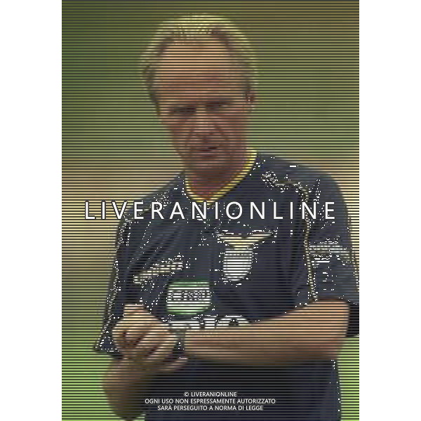 1997 VIGO DI FASSA ALLENAMENTO E RITIRO PER CAMPIONATO LAZIO CALCIO NELLA FOTO SVEN GORAN ERIKSSON ALLENATORE LAZIO AG ALDO LIVERANI SAS