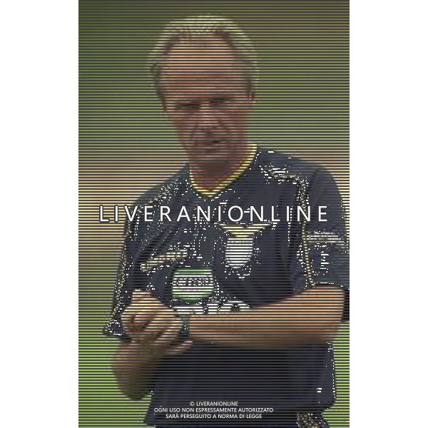 1997 VIGO DI FASSA ALLENAMENTO E RITIRO PER CAMPIONATO LAZIO CALCIO NELLA FOTO SVEN GORAN ERIKSSON ALLENATORE LAZIO AG ALDO LIVERANI SAS