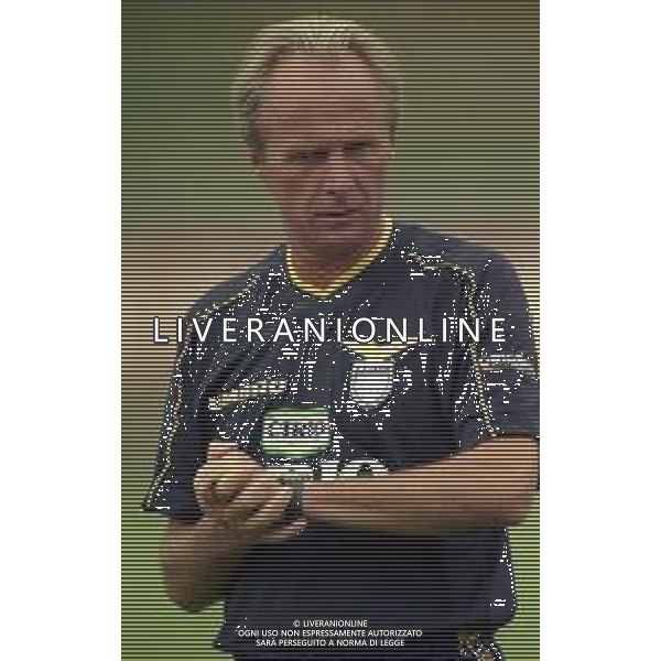 1997 VIGO DI FASSA ALLENAMENTO E RITIRO PER CAMPIONATO LAZIO CALCIO NELLA FOTO SVEN GORAN ERIKSSON ALLENATORE LAZIO AG ALDO LIVERANI SAS