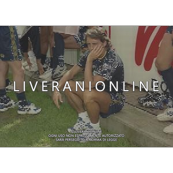 1997 VIGO DI FASSA ALLENAMENTO E RITIRO PER CAMPIONATO LAZIO CALCIO NELLA FOTO ROBERTO MANCINI AG ALDO LIVERANI SAS