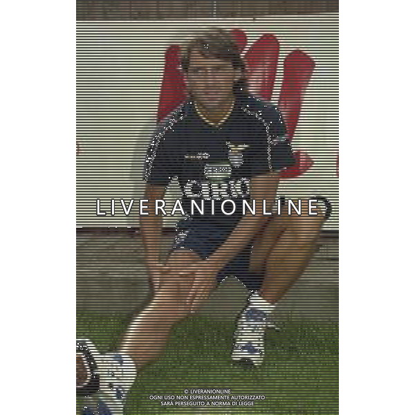 1997 VIGO DI FASSA ALLENAMENTO E RITIRO PER CAMPIONATO LAZIO CALCIO NELLA FOTO ROBERTO MANCINI AG ALDO LIVERANI SAS