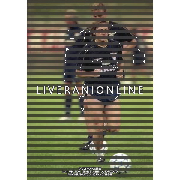1997 VIGO DI FASSA ALLENAMENTO E RITIRO PER CAMPIONATO LAZIO CALCIO NELLA FOTO GIUSEPPE SIGNORI AG ALDO LIVERANI SAS