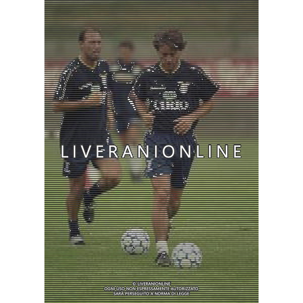1997 VIGO DI FASSA ALLENAMENTO E RITIRO PER CAMPIONATO LAZIO CALCIO NELLA FOTO ROBERTO MANCINI AG ALDO LIVERANI SAS