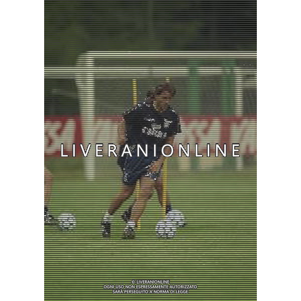 1997 VIGO DI FASSA ALLENAMENTO E RITIRO PER CAMPIONATO LAZIO CALCIO NELLA FOTO ROBERTO MANCINI AG ALDO LIVERANI SAS