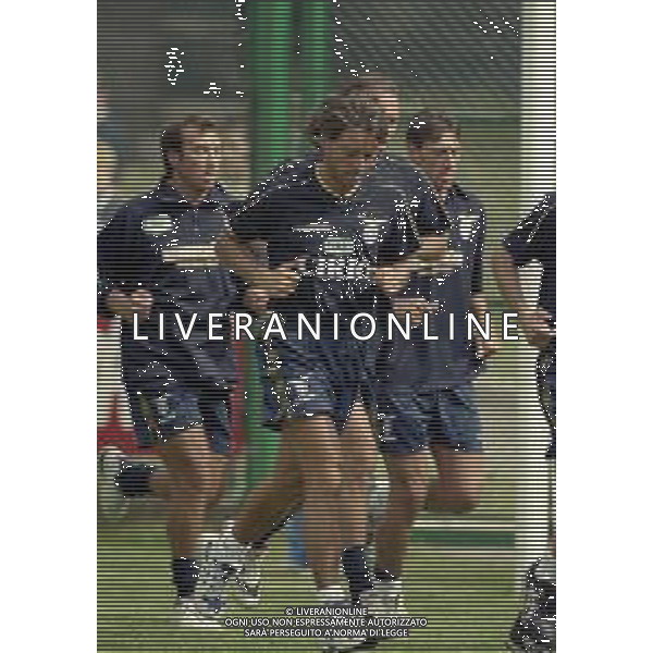1997 VIGO DI FASSA ALLENAMENTO E RITIRO PER CAMPIONATO LAZIO CALCIO NELLA FOTO ROBERTO MANCINI AG ALDO LIVERANI SAS