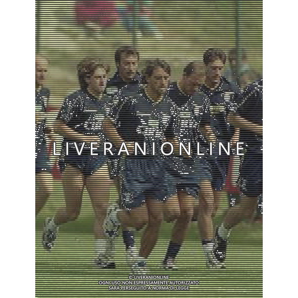 1997 VIGO DI FASSA ALLENAMENTO E RITIRO PER CAMPIONATO LAZIO CALCIO NELLA FOTO ROBERTO MANCINI AG ALDO LIVERANI SAS