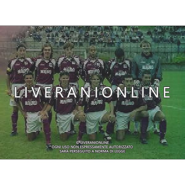 2000-2001 REGGINA CALCIO AMICHEVOLE ESTIVA NELLA FOTO LA FORMAZIONE DELLA REGGINA CALCIO 2000-2001 DA SIN IN PIEDI FRANCESCO COZZA-LORENZO STOVINI-IVAN FRANCESCHINI-OSHADOGAN JOSEPH-JOSE MAMEDE-MASSIMO TAIBI SED DA SIN. MASSIMO MARAZZINA-ANDREA ZANCHETTA-EZIO BREVI-ERJAN BOGDANI-MORABITO GIOVANNI AG ALDO LIVERANI SAS