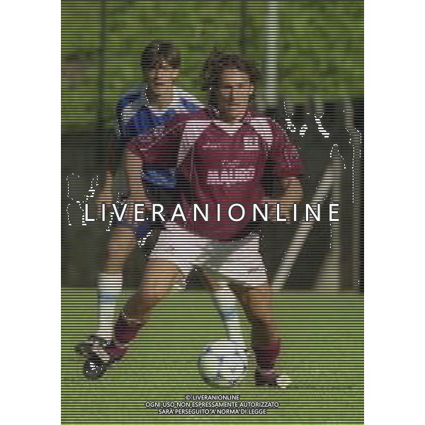 2000-2001 REGGINA CALCIO AMICHEVOLE ESTIVA NELLA FOTO EZIO BREVI AG ALDO LIVERANI SAS