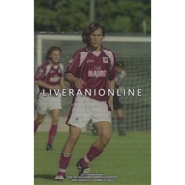 2000-2001 REGGINA CALCIO AMICHEVOLE ESTIVA NELLA FOTO EZIO BREVI AG ALDO LIVERANI SAS