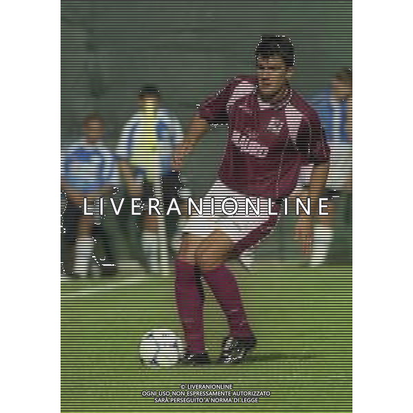 2000-2001 REGGINA CALCIO AMICHEVOLE ESTIVA NELLA FOTO JOSE MAMEDE AG ALDO LIVERANI SAS