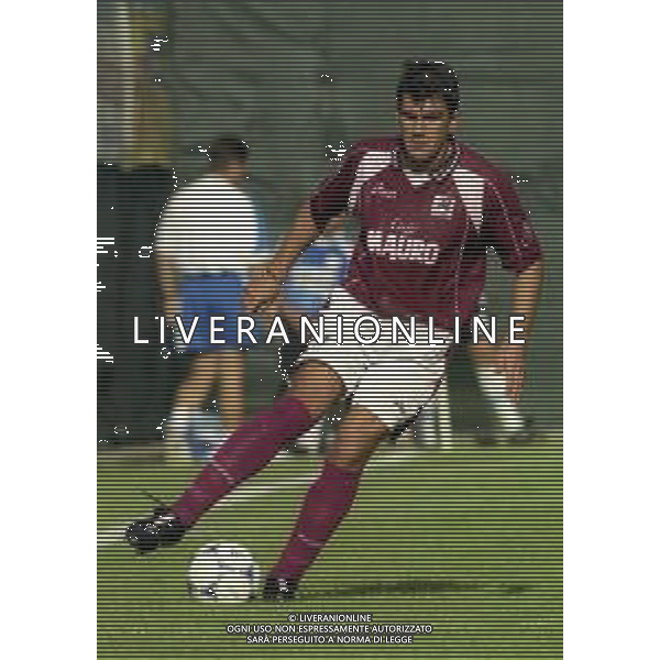 2000-2001 REGGINA CALCIO AMICHEVOLE ESTIVA NELLA FOTO JOSE MAMEDE AG ALDO LIVERANI SAS