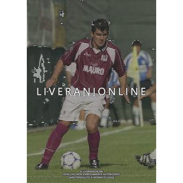 2000-2001 REGGINA CALCIO AMICHEVOLE ESTIVA NELLA FOTO JOSE MAMEDE AG ALDO LIVERANI SAS