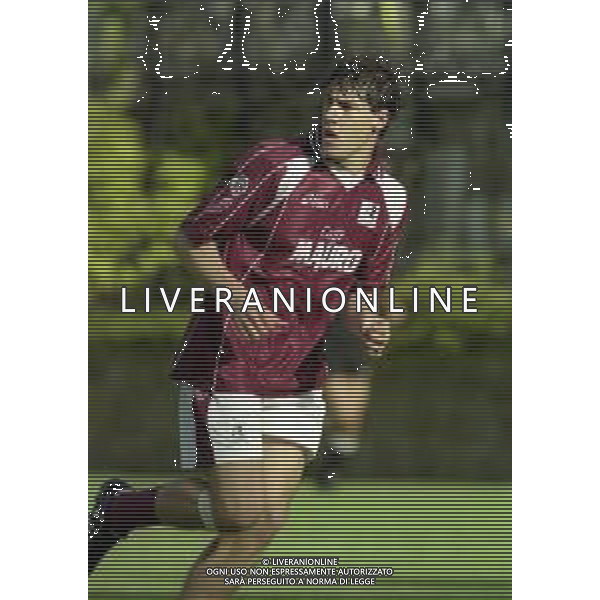 2000-2001 REGGINA CALCIO AMICHEVOLE ESTIVA NELLA FOTO GUSTAVO REGGI AG ALDO LIVERANI SAS