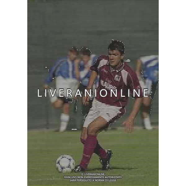 2000-2001 REGGINA CALCIO AMICHEVOLE ESTIVA NELLA FOTO JOSE MAMEDE AG ALDO LIVERANI SAS