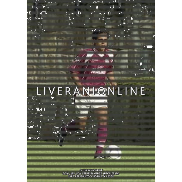 2000-2001 REGGINA CALCIO AMICHEVOLE ESTIVA NELLA FOTO PAULO COSTA AG ALDO LIVERANI SAS