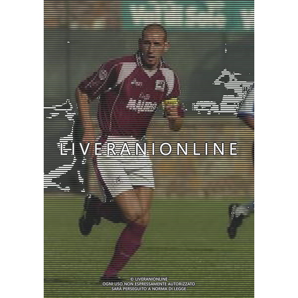 2000-2001 REGGINA CALCIO AMICHEVOLE ESTIVA NELLA FOTO DAVIDE POSSANZINI AG ALDO LIVERANI SAS