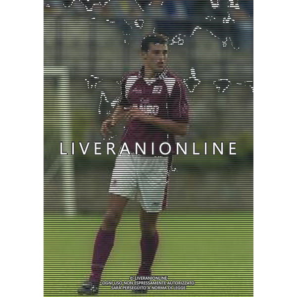 2000-2001 REGGINA CALCIO AMICHEVOLE ESTIVA NELLA FOTO ERJAN BOGDANI AG ALDO LIVERANI SAS