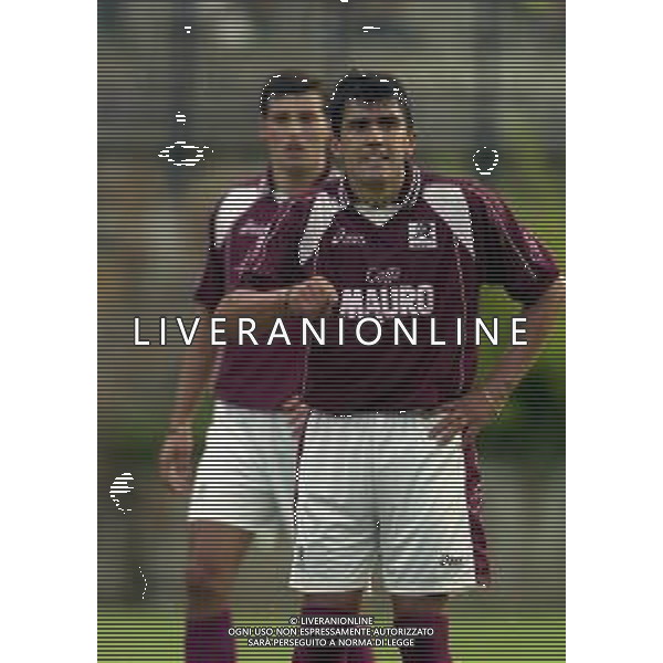 2000-2001 REGGINA CALCIO AMICHEVOLE ESTIVA NELLA FOTO JOSE MAMEDE AG ALDO LIVERANI SAS