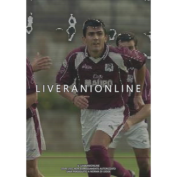 2000-2001 REGGINA CALCIO AMICHEVOLE ESTIVA NELLA FOTO JOSE MAMEDE AG ALDO LIVERANI SAS