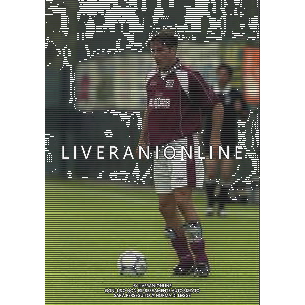 2000-2001 REGGINA CALCIO AMICHEVOLE ESTIVA NELLA FOTO FRANCESCO COZZA AG ALDO LIVERANI SAS