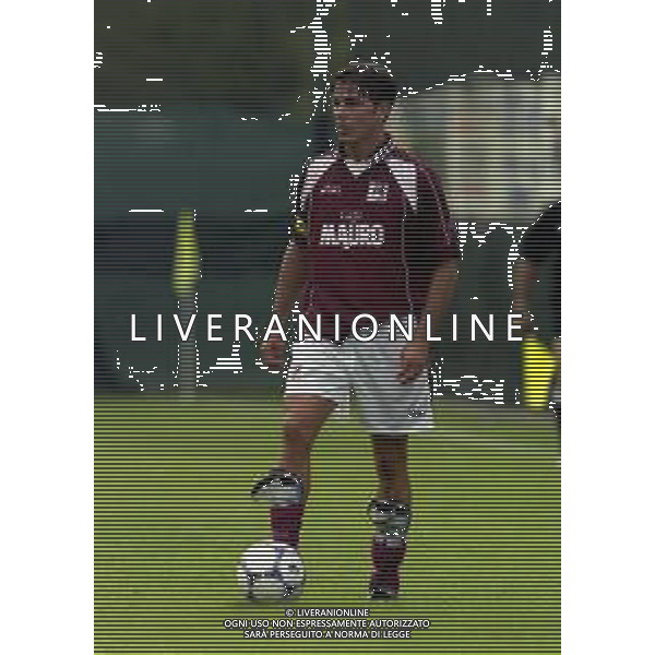 2000-2001 REGGINA CALCIO AMICHEVOLE ESTIVA NELLA FOTO FRANCESCO COZZA AG ALDO LIVERANI SAS