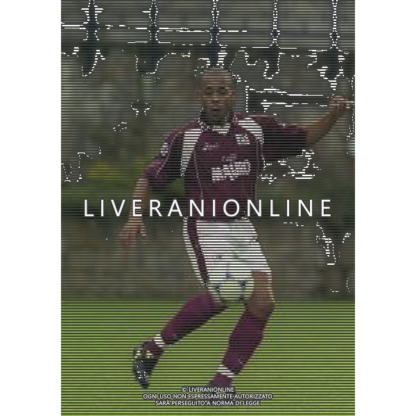 2000-2001 REGGINA CALCIO AMICHEVOLE ESTIVA NELLA FOTO OSHADOGAN JOSEPH DAYO AG ALDO LIVERANI SAS