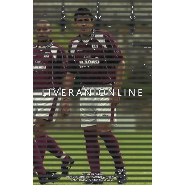 2000-2001 REGGINA CALCIO AMICHEVOLE ESTIVA NELLA FOTO JOSE MAMEDE AG ALDO LIVERANI SAS