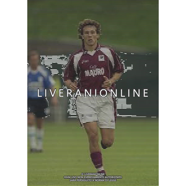 2000-2001 REGGINA CALCIO AMICHEVOLE ESTIVA NELLA FOTO EZIO BREVI AG ALDO LIVERANI SAS