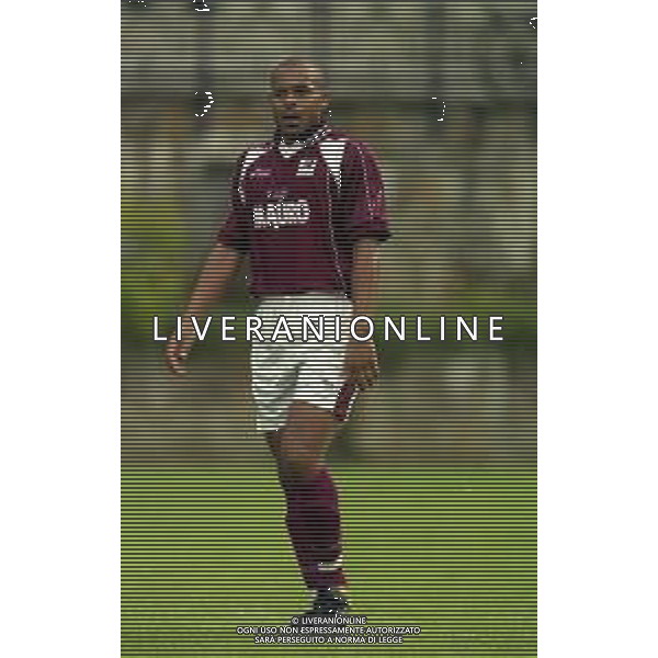 2000-2001 REGGINA CALCIO AMICHEVOLE ESTIVA NELLA FOTO OSHADOGAN JOSEPH DAYO AG ALDO LIVERANI SAS