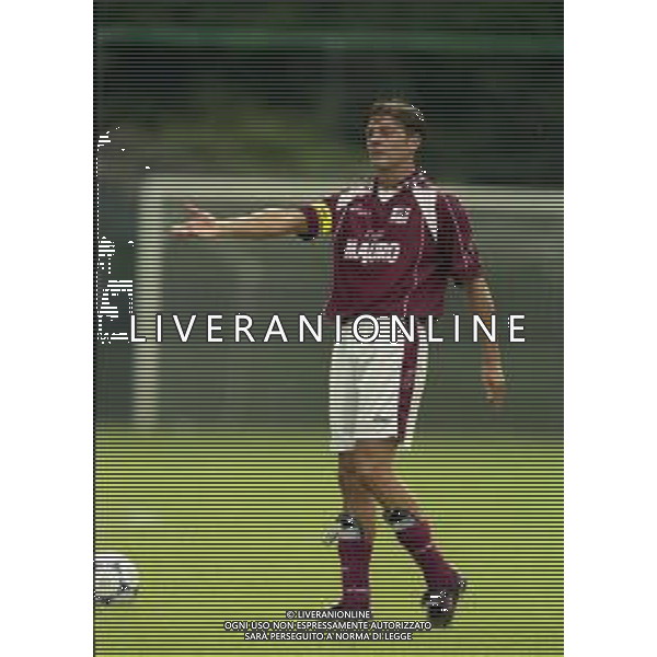 2000-2001 REGGINA CALCIO AMICHEVOLE ESTIVA NELLA FOTO FRANCESCO COZZA AG ALDO LIVERANI SAS