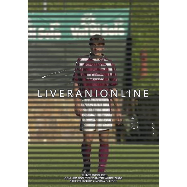 2000-2001 REGGINA CALCIO AMICHEVOLE ESTIVA NELLA FOTO IVAN FRANCESCHINI AG ALDO LIVERANI SAS