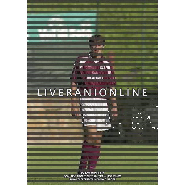 2000-2001 REGGINA CALCIO AMICHEVOLE ESTIVA NELLA FOTO IVAN FRANCESCHINI AG ALDO LIVERANI SAS