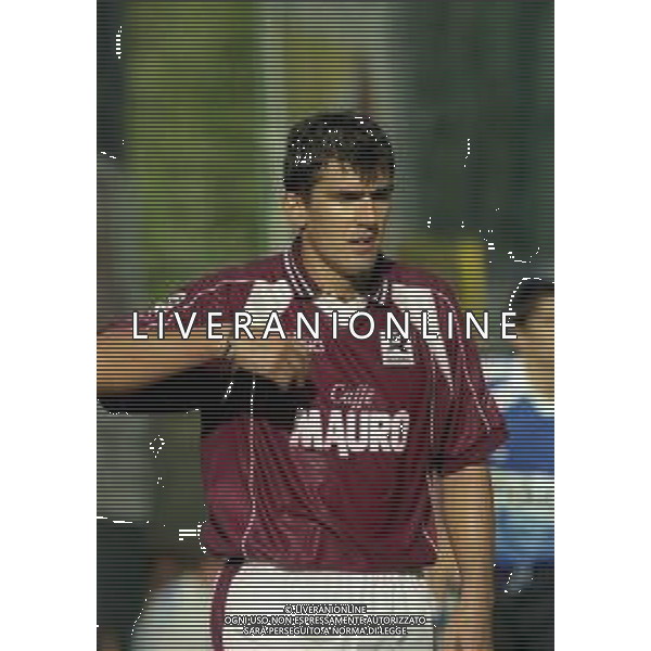 2000-2001 REGGINA CALCIO AMICHEVOLE ESTIVA NELLA FOTO JOSE MAMEDE AG ALDO LIVERANI SAS