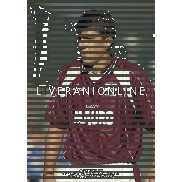 2000-2001 REGGINA CALCIO AMICHEVOLE ESTIVA NELLA FOTO JOSE MAMEDE AG ALDO LIVERANI SAS