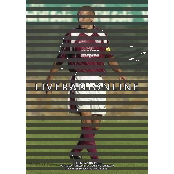 2000-2001 REGGINA CALCIO AMICHEVOLE ESTIVA NELLA FOTO DAVIDE POSSANZINI AG ALDO LIVERANI SAS